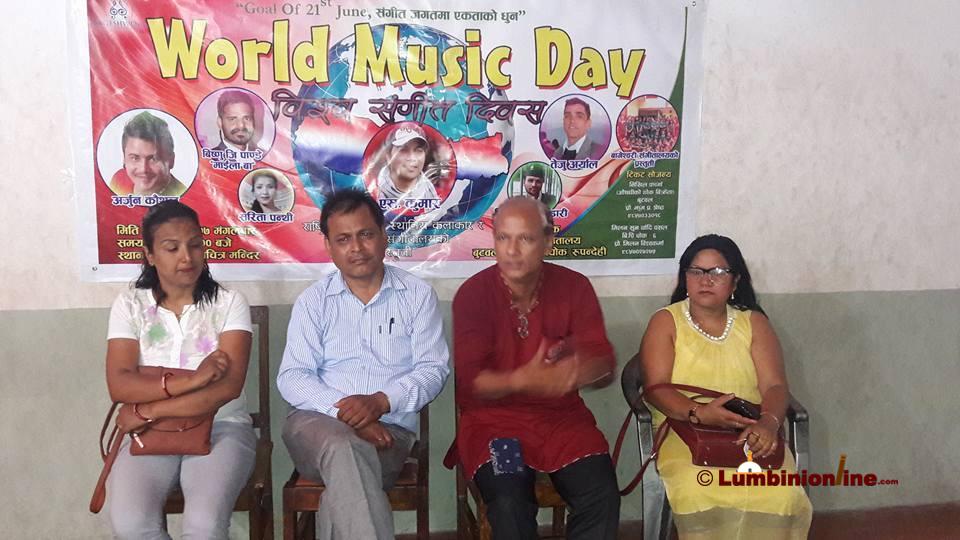 आज विश्व संगित दिवश, बुटवलमा  विभिन्न कार्यक्रम