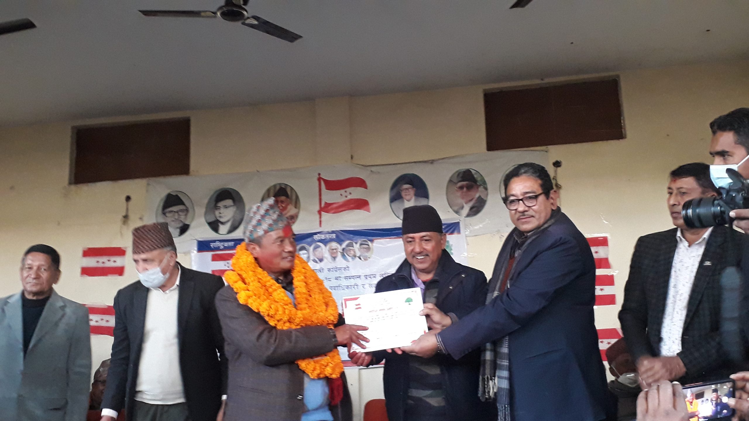नेपाली काँग्रेस लुम्बिनीमा उपविजेता शाहलाई दाेस्राे वरियता