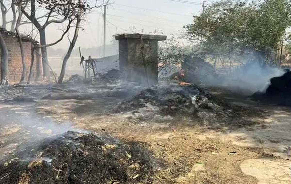 रोहिणीको नौं गाउँमा आगलागि : कम्तिमा पचास घर जलेर नष्ट, करोडौंको क्षेती