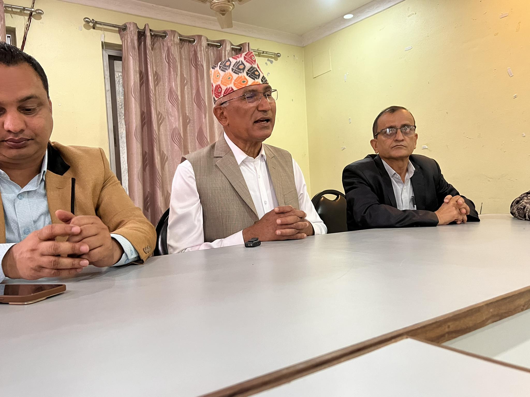 एमाले कमजोर बनाउने प्रक्षेपणले फेल खान्छ : उपाध्यक्ष पौडेल