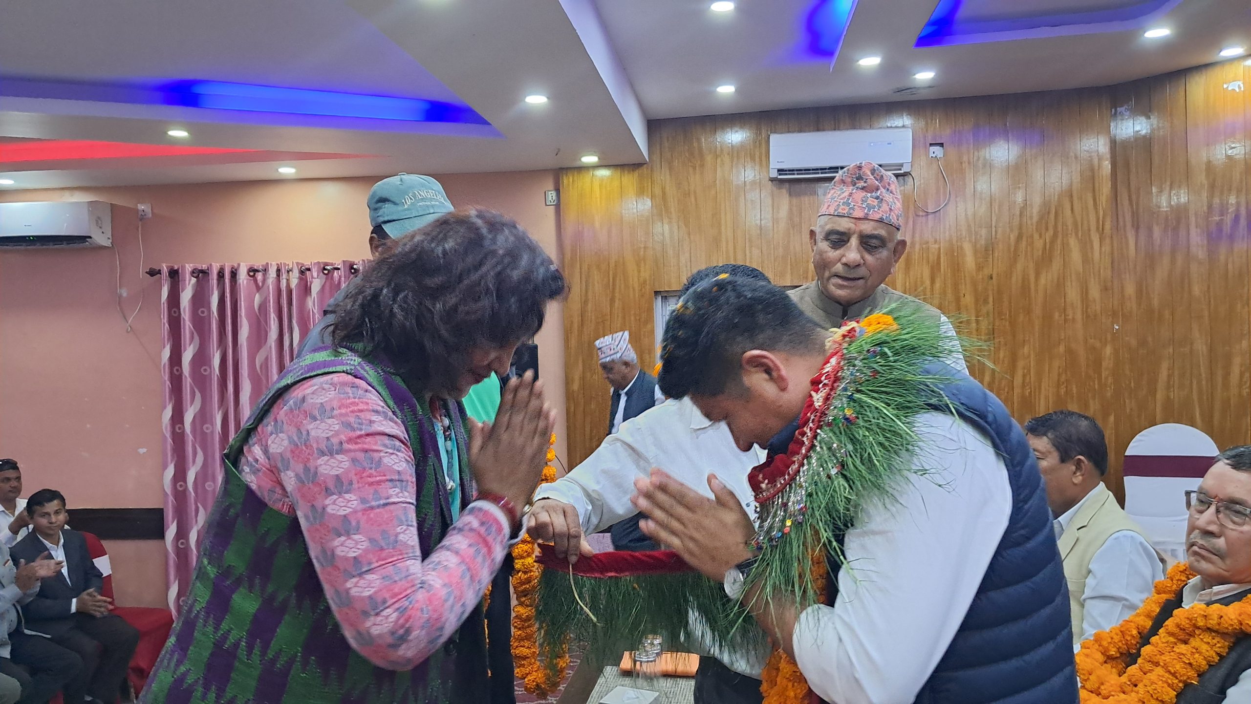 पाल्पा २ बाट निर्वाचित रानालाई बुटवलमा सम्मान