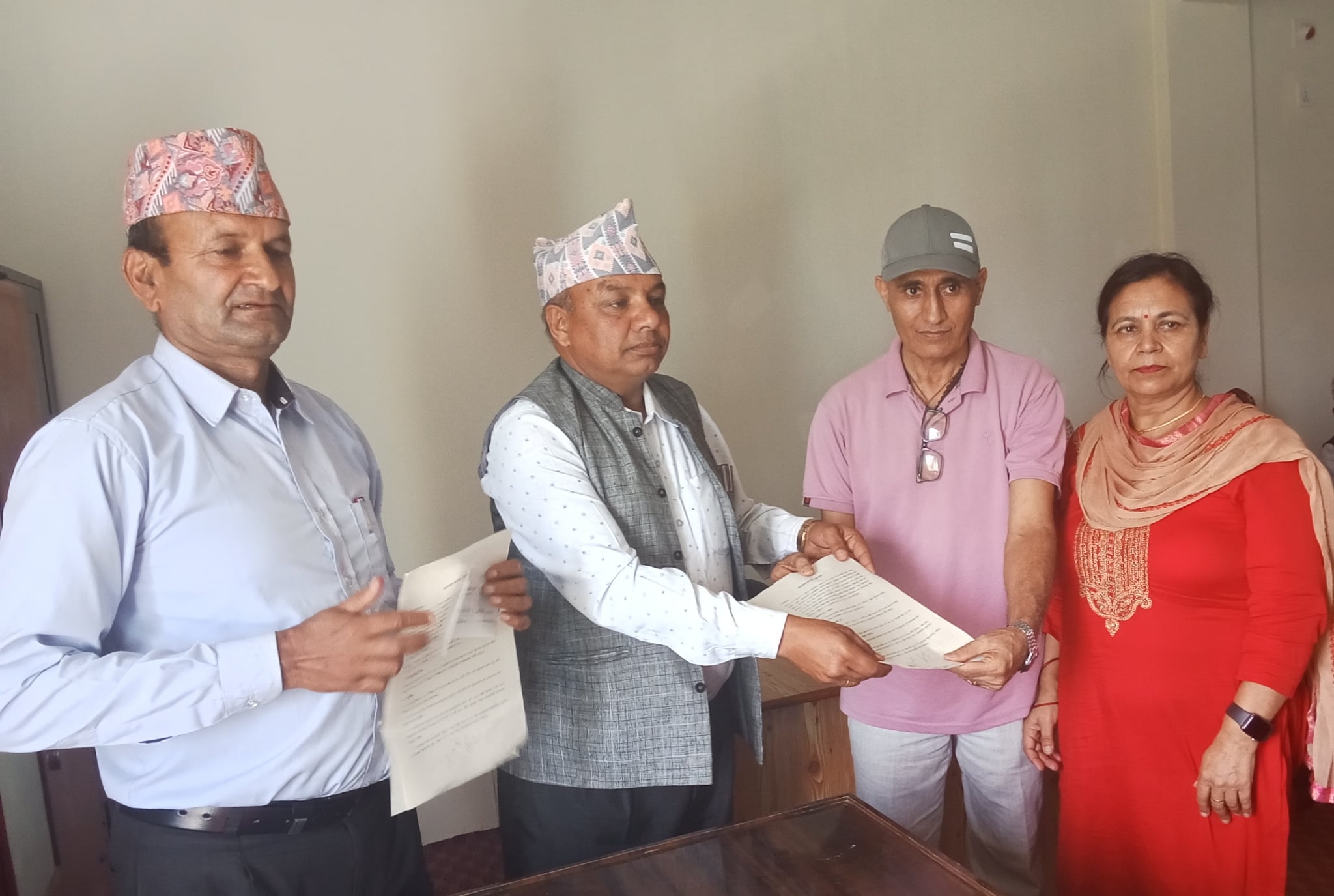 पाण्डे परिवारद्वारा आमा बुबाको नाममा अक्षयकोष स्थापना