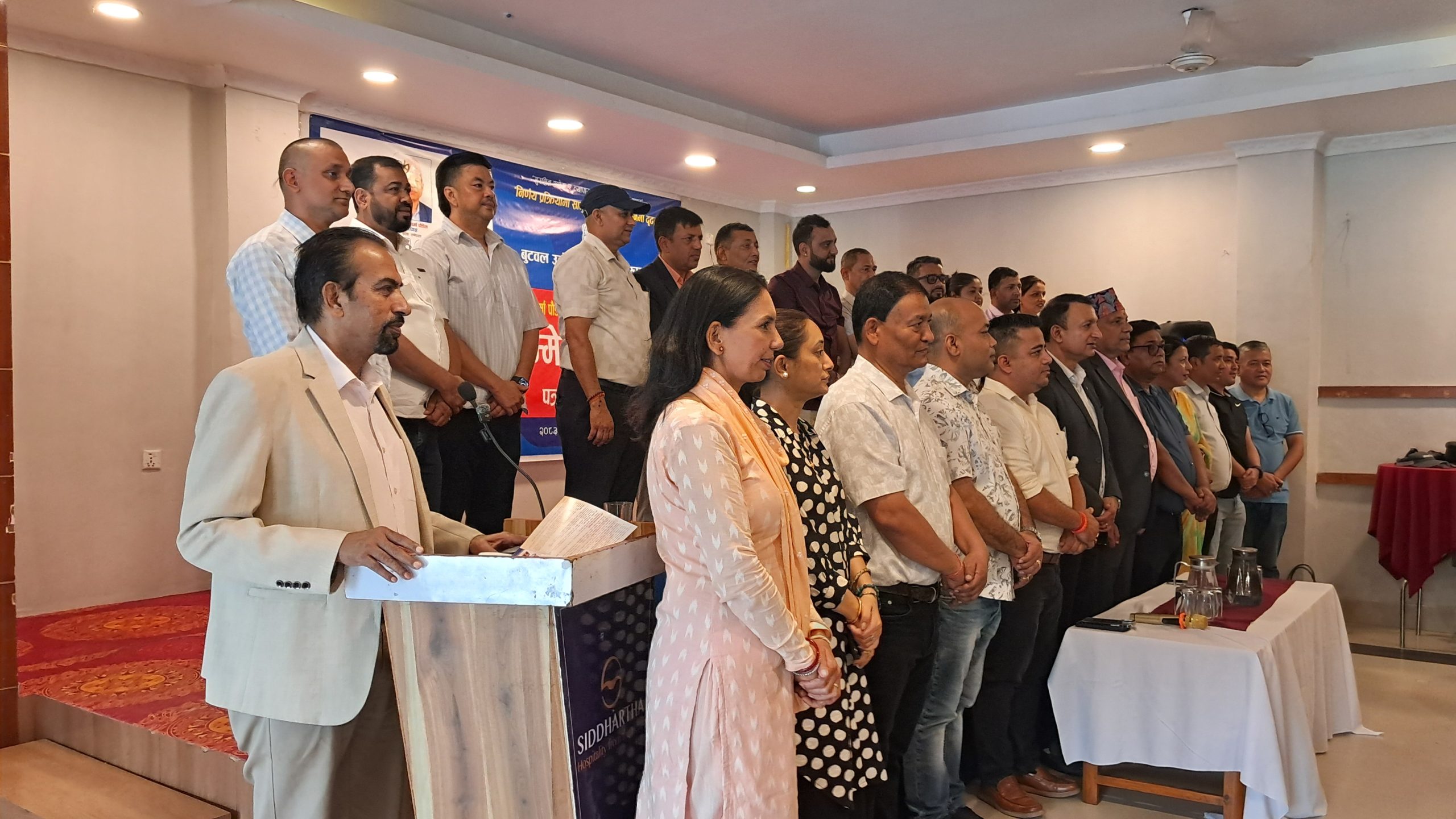 बुटवल उद्योग वाणिज्य संघमा शर्मा नेतृत्वको टिम घोषणा